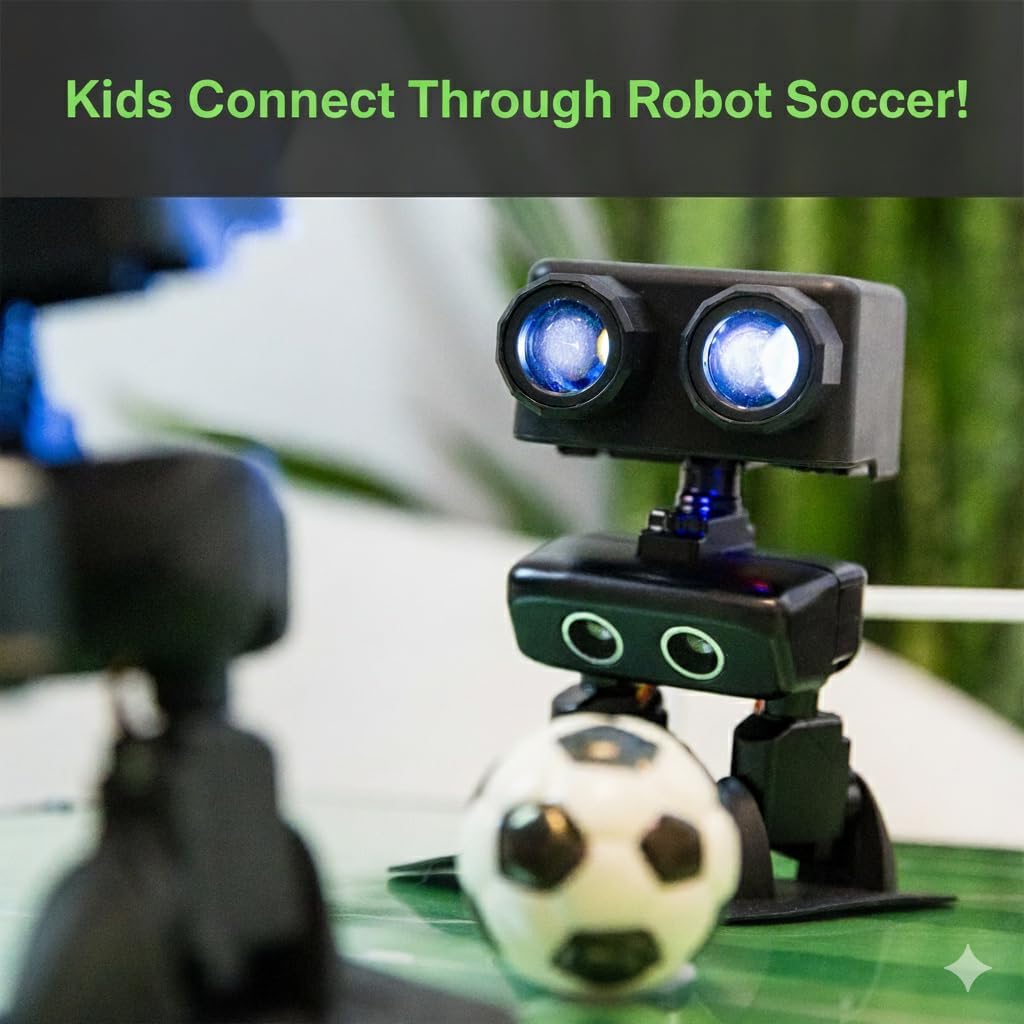 Robot PU – Adorable AI Humanoid | STEM Toy Supports Micro:bit | Programmable, Interactive & Upgradable | Walks, Dances, Talks & Sings | Self-Balancing | Remote & Autopilot | 30+ Free Online Classes - Image 5